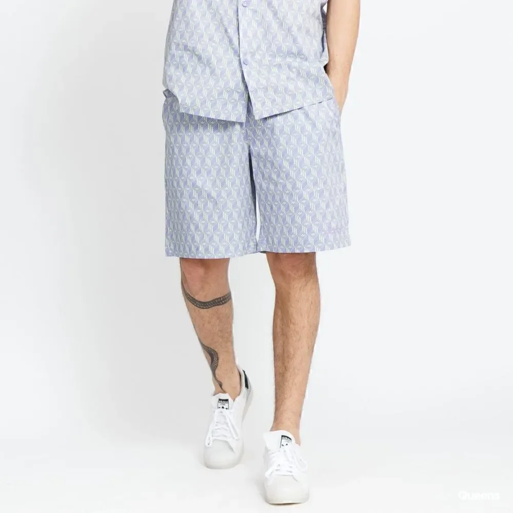 Adidas Originals Monogram Shorts Bad Bunny Forum PWR Woven Shorts Three Stripes